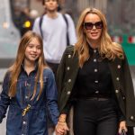 Amanda Holden takes her stylish lookalike daughter Hollie to work