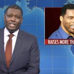 SNL’s Michael Che Roasts Herschel Walker for Raising Money Instead of His Kids