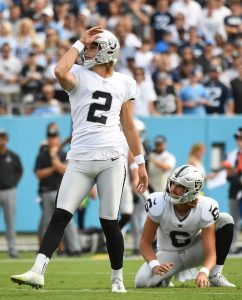 Daniel Carlson is consistent this season