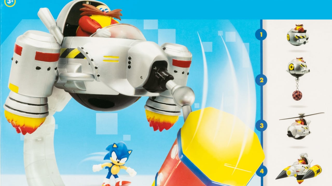 Jakks Pacific Reveals Brand New Sonic The Hedgehog ‘Egg Mobile Battle Set’