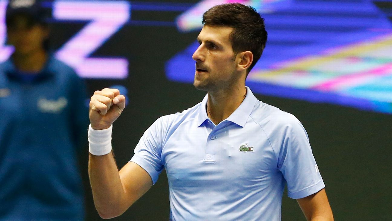 Novak Djokovic says there’s ‘positive signs’ ahead of playing Australian Open