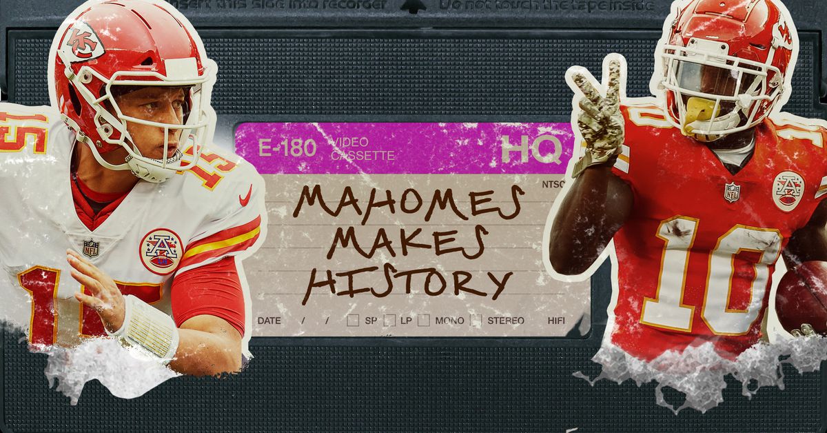 Patrick Mahomes’ sprint into the record books deserves a deep rewind