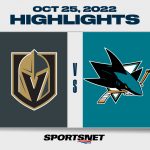 NHL Highlights: Golden Knights 4, Sharks 2