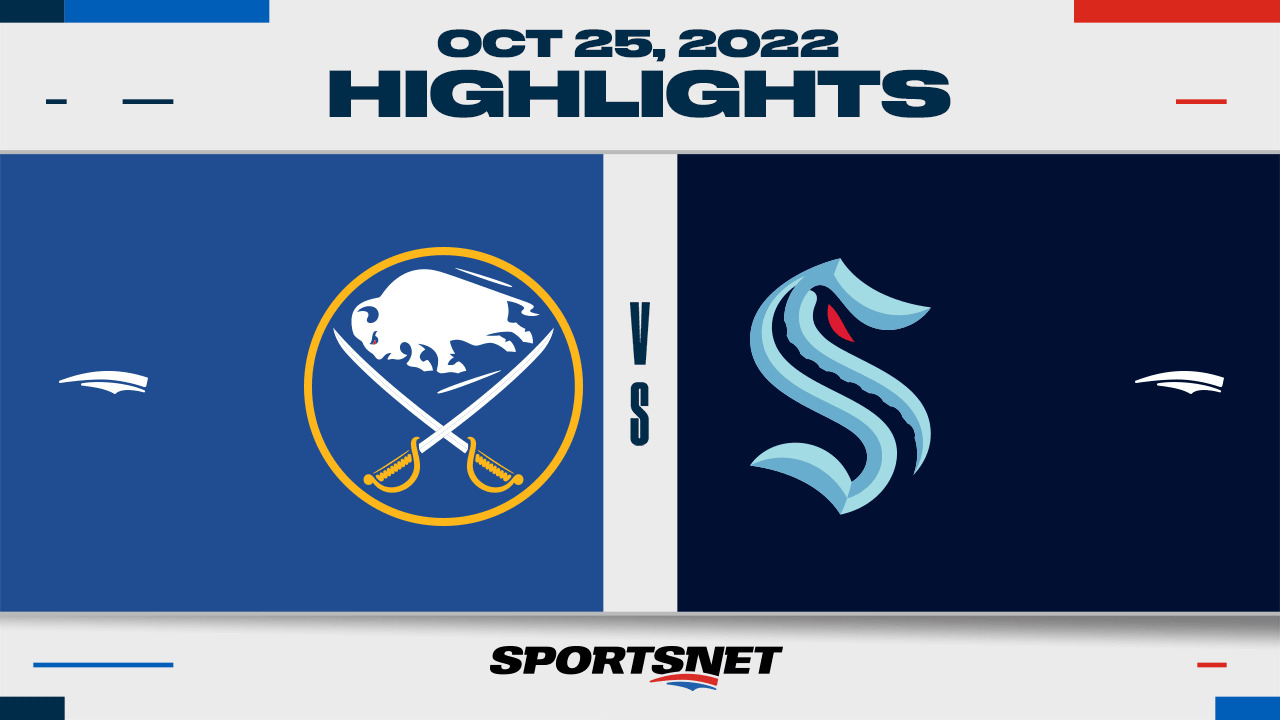 NHL Highlights: Kraken 5, Sabres 1