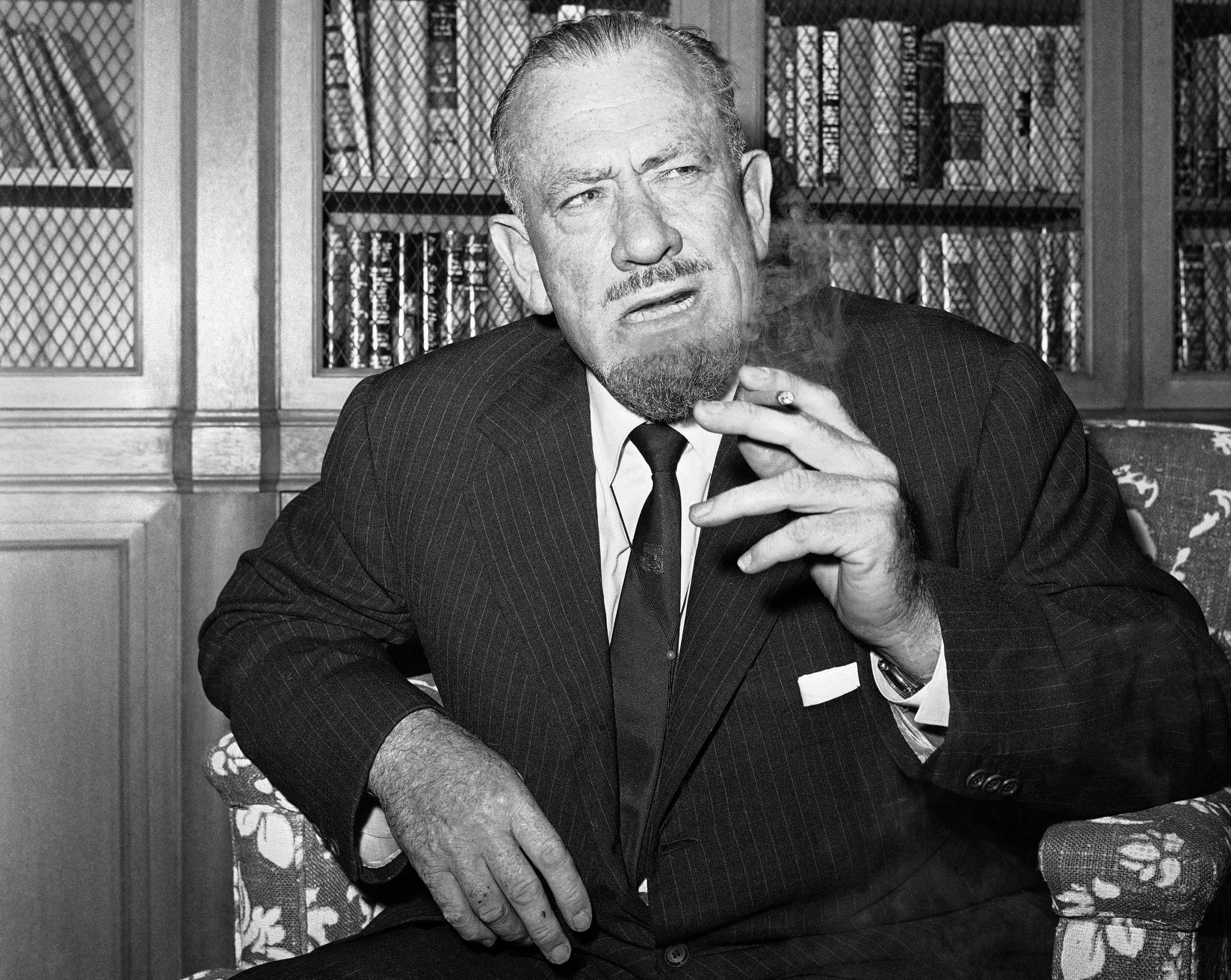 Rare John Steinbeck column probes strength of US democracy