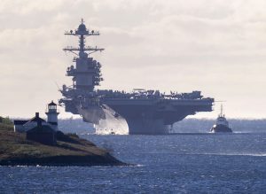 Aircraft carrier visit to Halifax shows ‘how tight’ U.S. is with allies, commander says