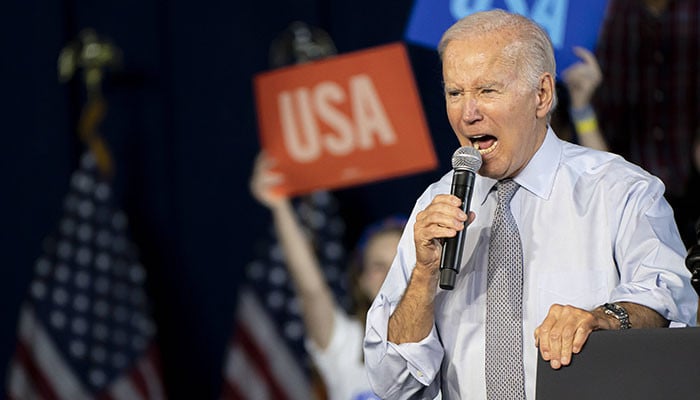 Divided America awaits verdict on Biden