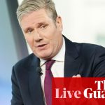 Labour would keep 19% basic rate but reinstate 45% top rate of income tax, says Keir Starmer – UK politics live