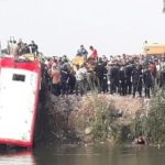 Nineteen dead in Egypt after bus falls into canal