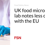 UK food microbiology lab notes less contact with the EU