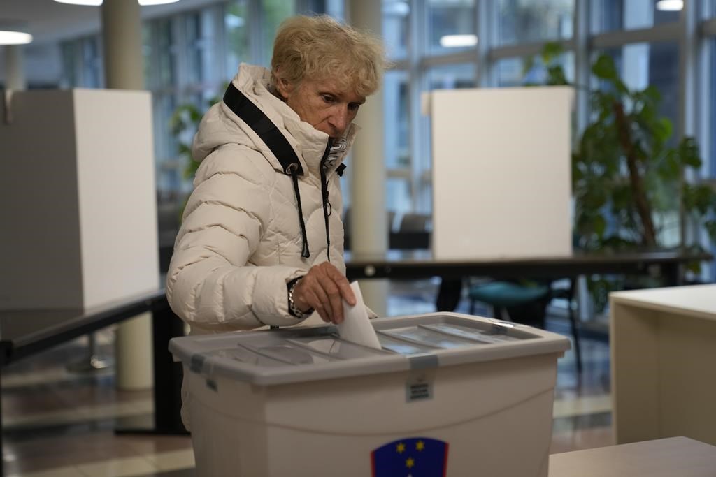 Slovenia votes for president, could elect first woman