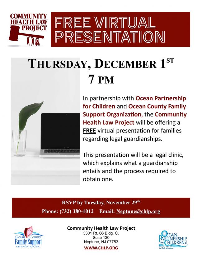 Local nonprofits to host virtual presentation for families about legal guardianships