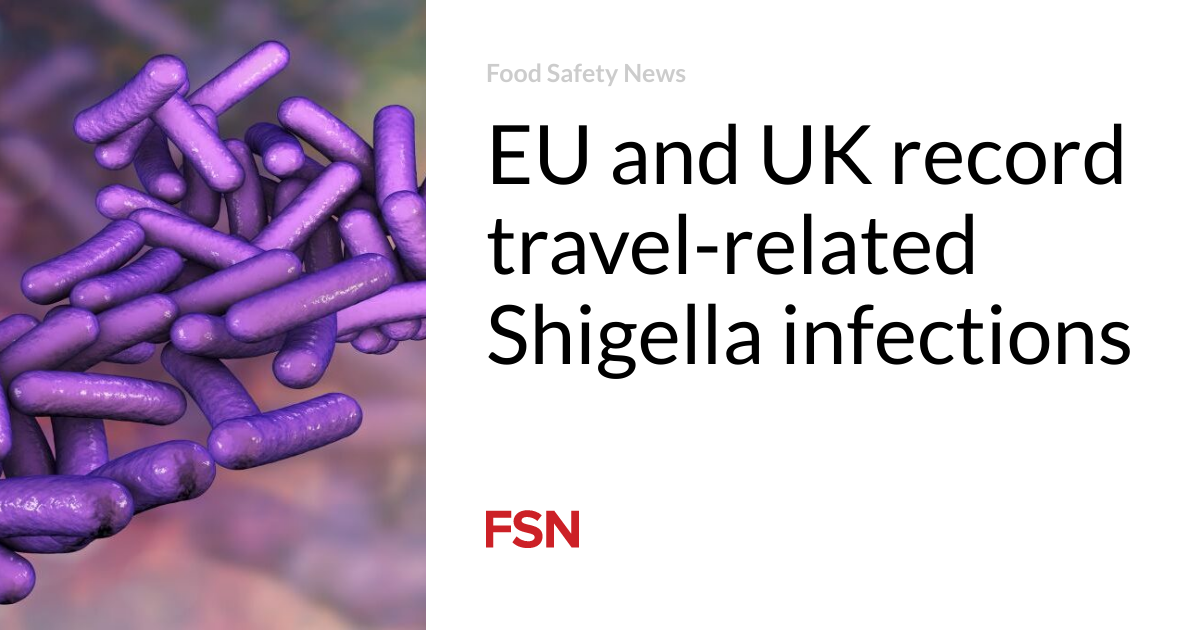 EU and UK record travel-related Shigella infections