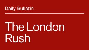 Limp Retail Sales Add to Bleak Economy Picture: The London Rush