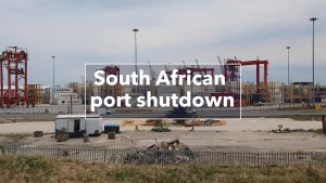 South African Port Shutdown