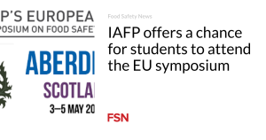 IAFP offers a chance for students to attend the EU symposium