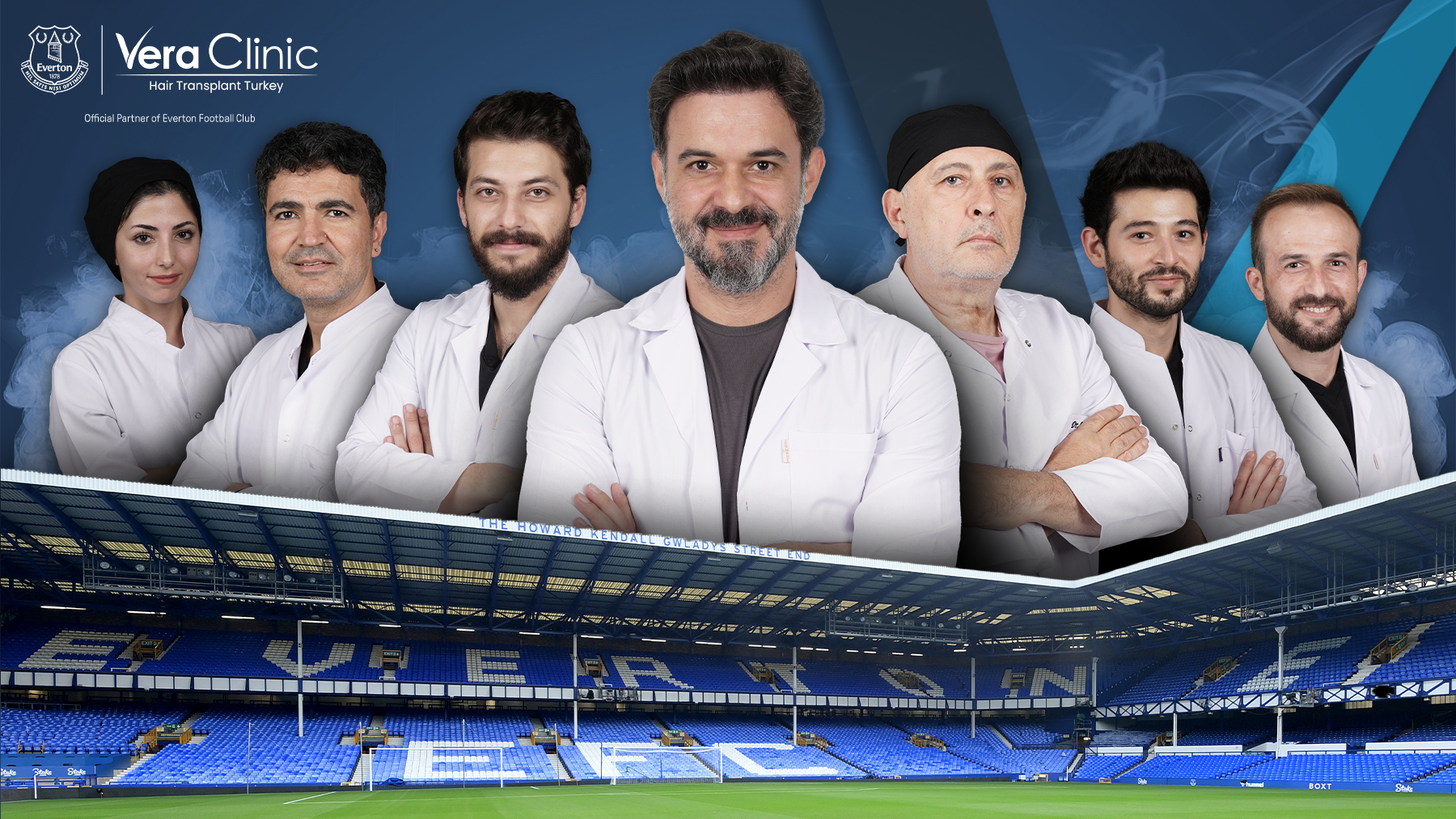 Turkiye’s global award-winning clinic joins forces with England’s leading football team, Everton FC 