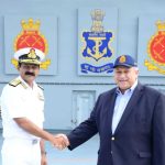 US Secy of Navy visits India’s Southern Naval Command & INS Vikrant