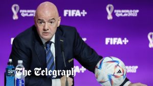 Fifa president Gianni Infantino accuses Europe of ‘hypocrisy’ and ‘racism’ over Qatar criticism