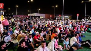 Fifa World Cup: Mall in Dubai converts rooftop into stadium for fans