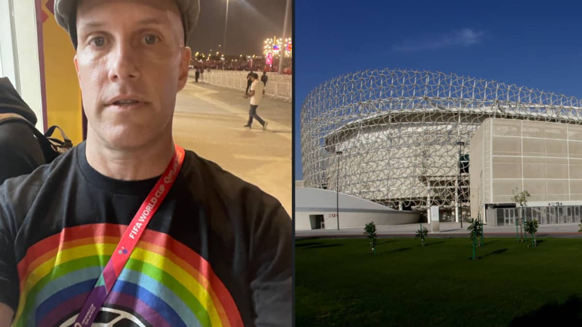 US football reporter refused entry to World Cup stadium in Qatar over rainbow shirt