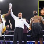 ‘I got robbed’ – Jermaine Franklin unhappy after Dillian Whyte defeat, as Anthony Joshua shows respect to old rival at ringside