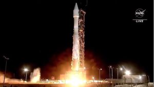 Atlas 5 launches weather satellite, reentry tech demo mission