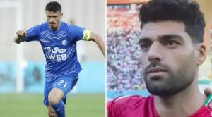 Iranian footballer arrested over national anthem claims