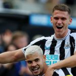 Guimaraes double helps resurgent Newcastle win 5-1 over Brentford