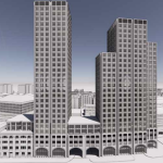 London Albert Embankment hotel towers approved