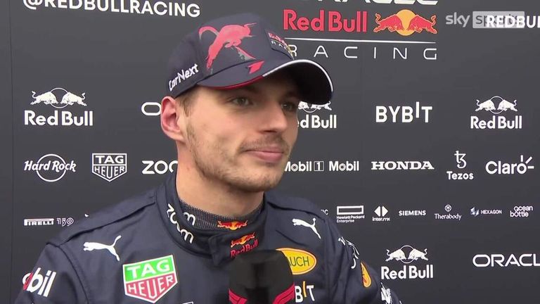 Max Verstappen reflects on near miss | Video | Watch TV Show | Sky Sports