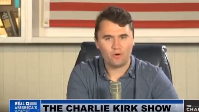 Charlie Kirk Calls for an ‘Amazing Patriot’ to Bail Out Alleged Pelosi Attacker