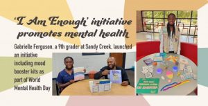 Sandy Creek student promotes mental health