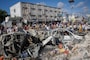 Somalia car bombs death toll up to 120, some still missing