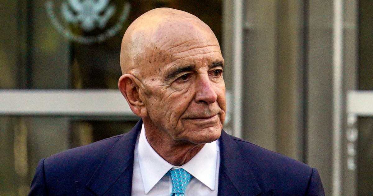 Trump ally Tom Barrack takes stand in own defense in foreign lobbying case