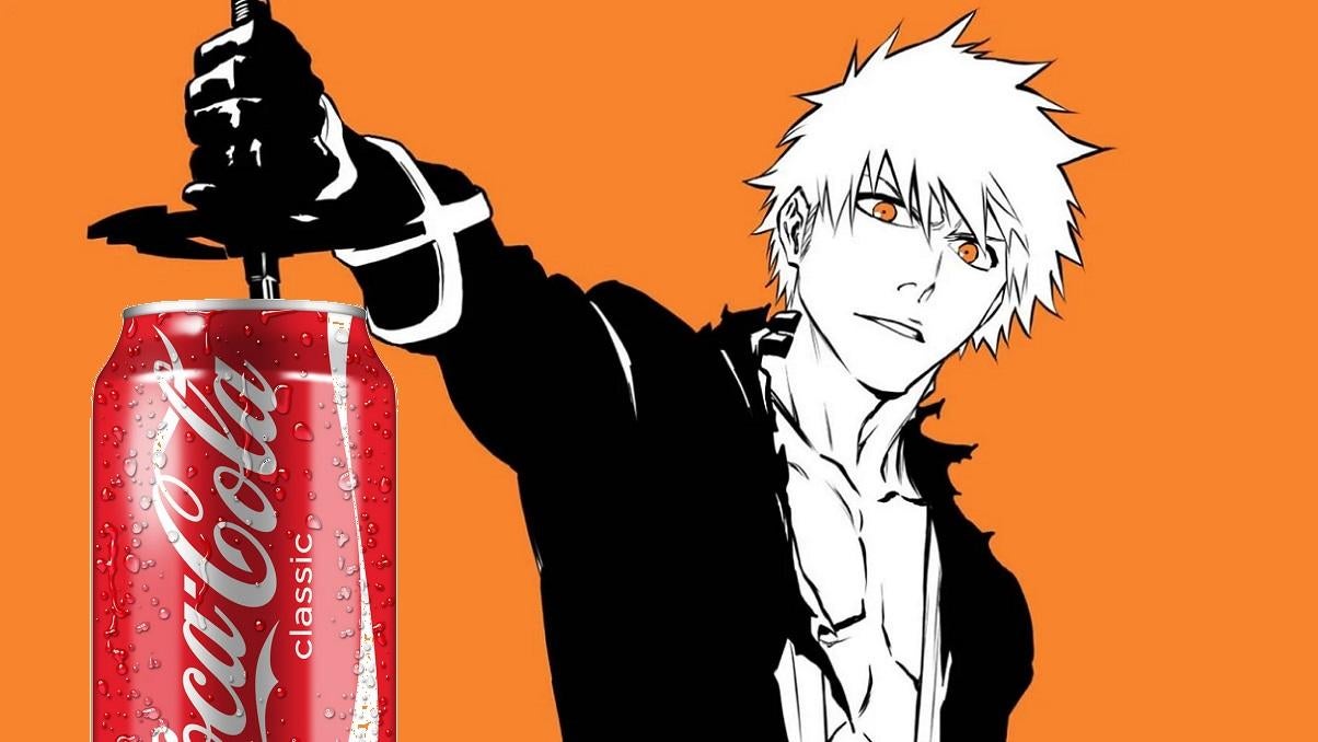 Bleach x Coca Cola Crossover Causes Confusion