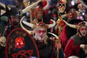 Thousands line the streets as Halloween parade returns