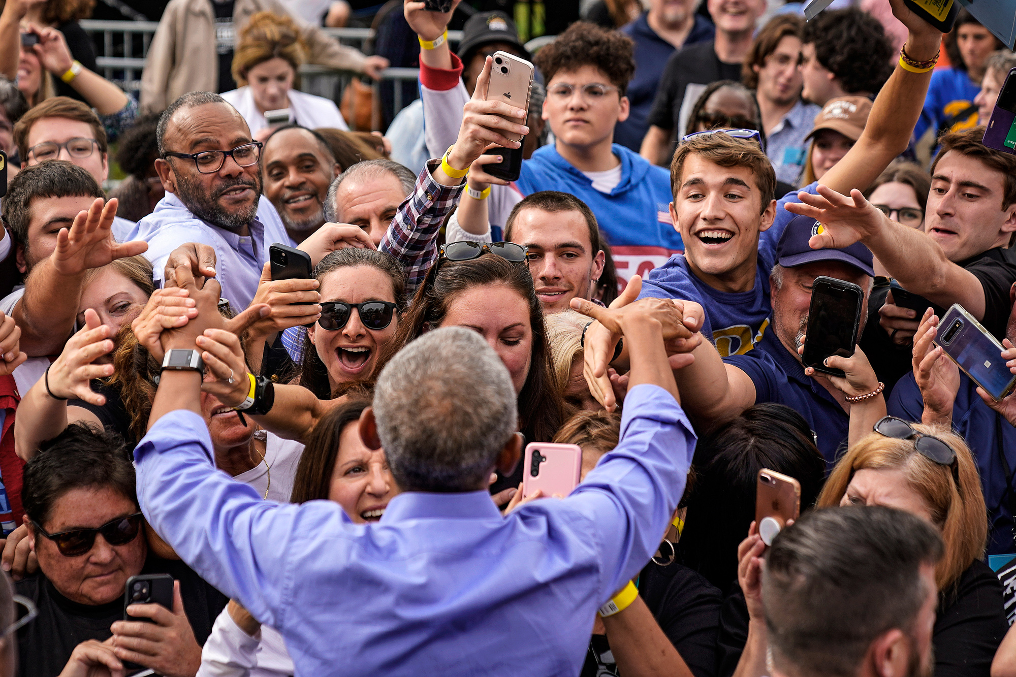 Biden, Obama and Trump converge on Pennsylvania