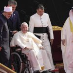 Pope blasts ‘childlike’ wars at Bahrain interfaith summit