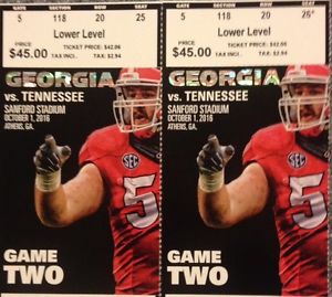 Front Row Seats for Tennessee vs. Georgia Priced at Over $3,300, Cheapest Seats Over $600