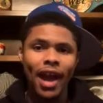 Shakur Stevenson Makes First Public Appearance Since Takeoff Murder