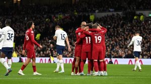 Liverpool finally win Premier League away game as Salah double sinks Tottenham