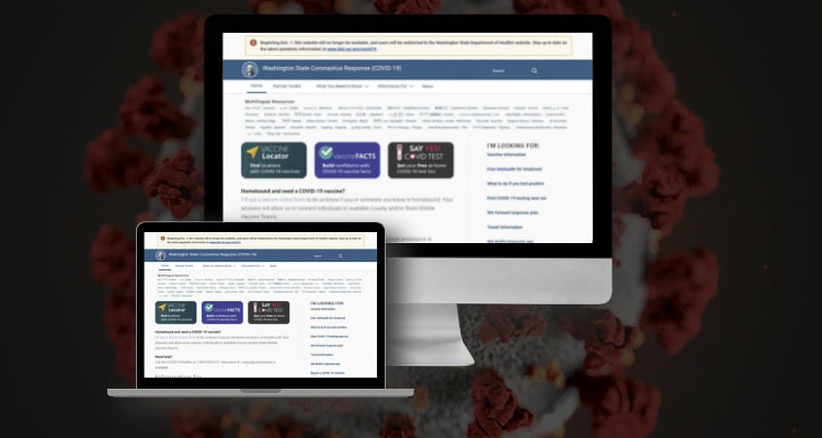 Washington state’s COVID-19 response website to be decommissioned Dec. 1