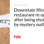 Downstate Illinois pizza restaurant re-opens after being shut down by mystery outbreak