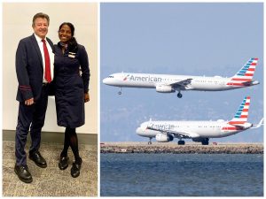 American Airlines is closing its San Francisco crew base and asking 400 flight attendants to leave California or leave the airline