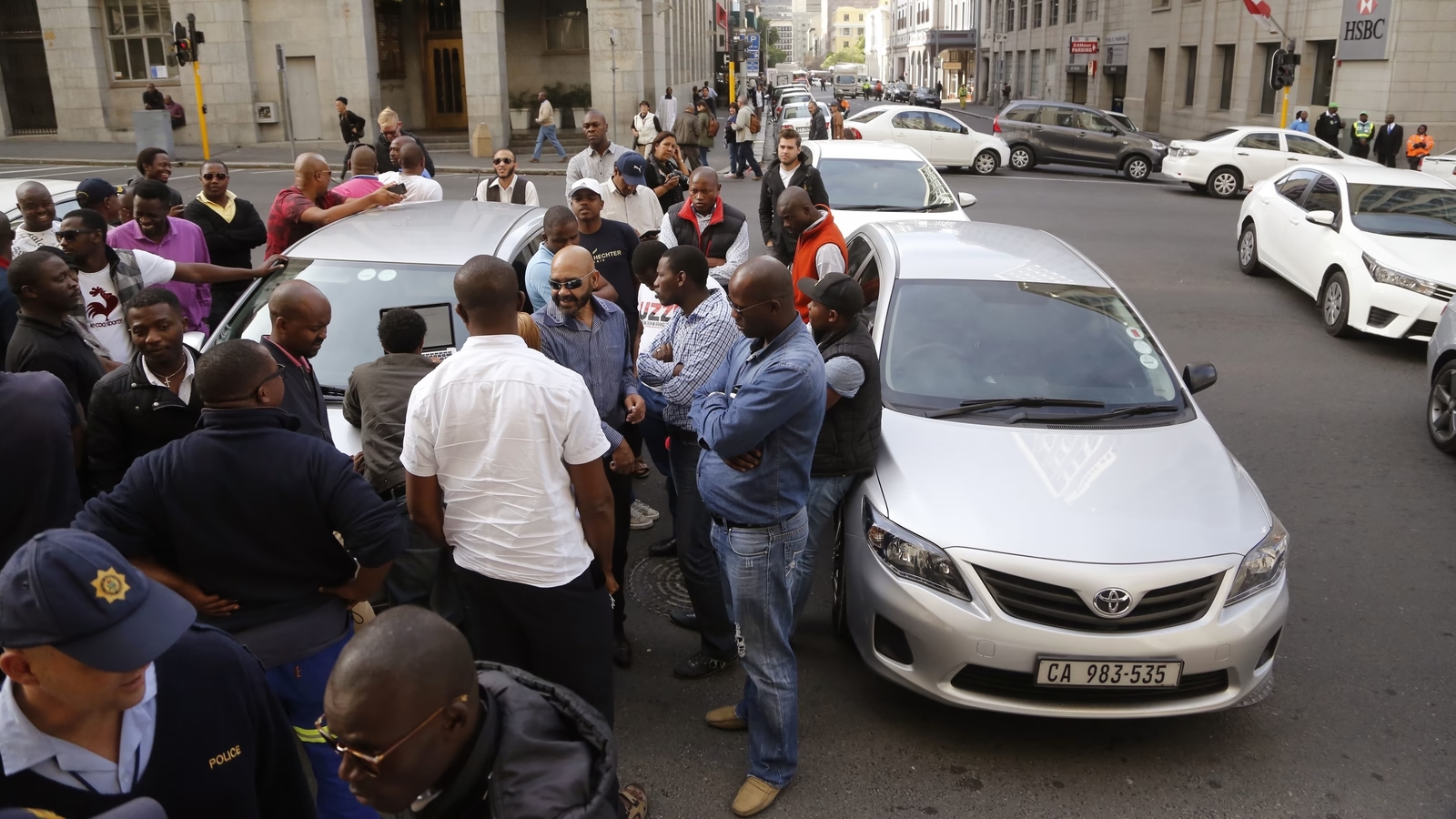 Kenyan Uber and Bolt drivers protest slow implementation of new ride-hailing law