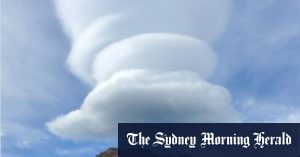 ‘This one stood out’: Lenticular cloud hovers like a saucer over South American Andes