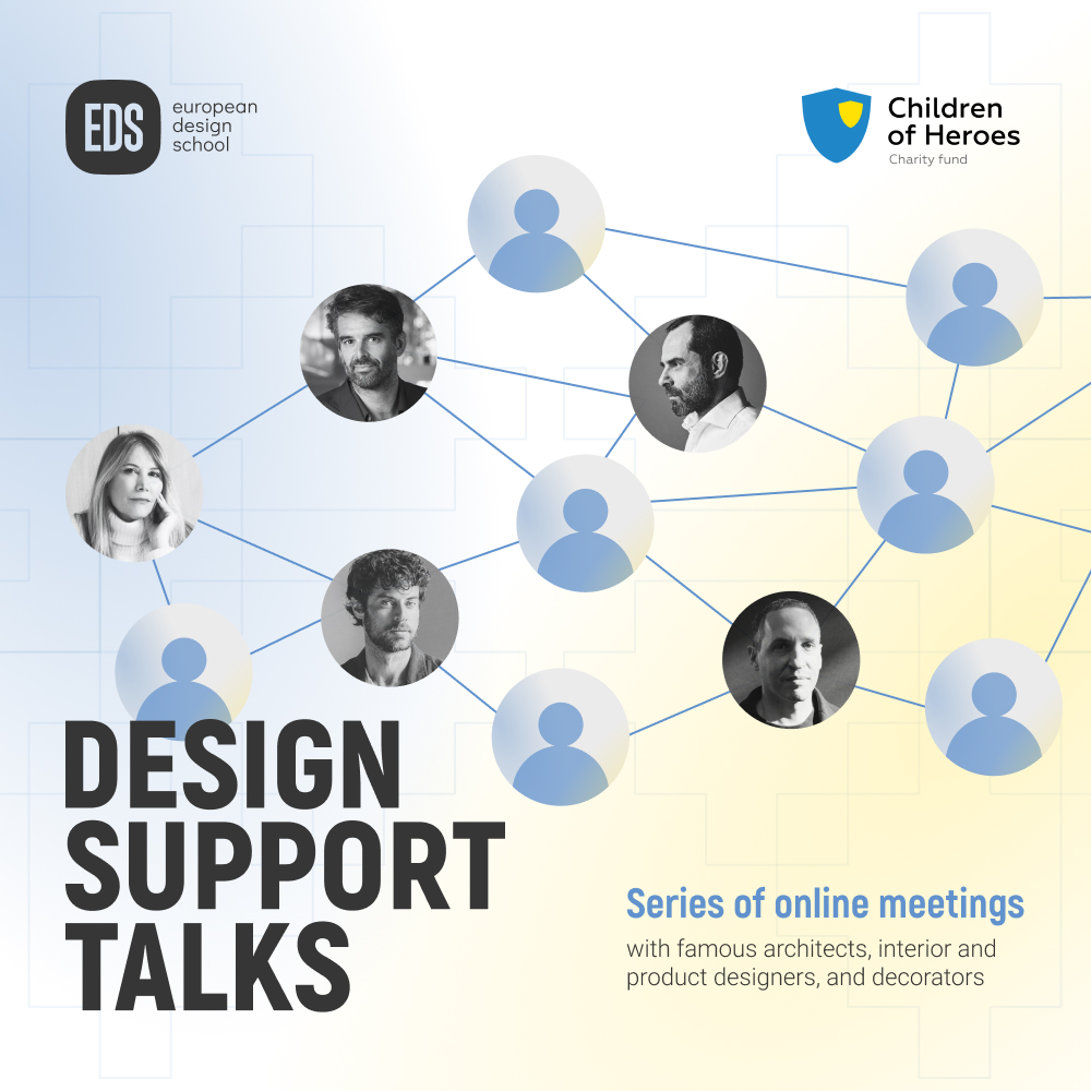 DESIGN SUPPORT TALKS Сharity Webinars for Ukrainians