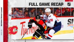 Ruzicka’s three points help Flames defeat Capitals