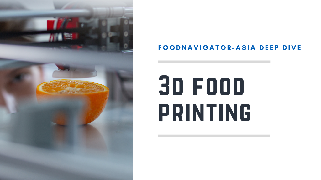 Personalised products: Tech-savvy and health-conscious consumers tipped to drive 3D food printing growth in APAC